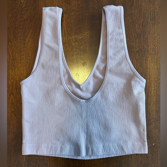 By Together Ribbed Crop Top Sports Bra - Picture 2 of 4